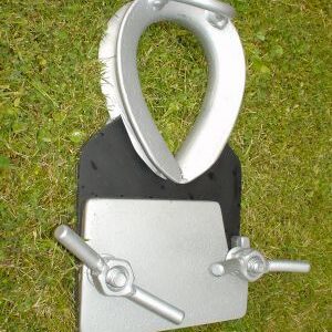 Cable towing clamp