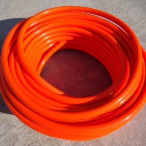 Braided Hose - Hi Vis orange