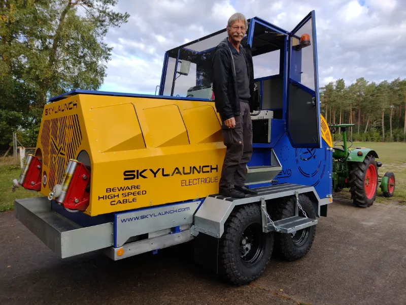 Electric Winch Delivery to Germany